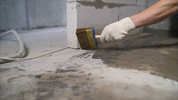 Crawl space vapor barrier installation in Argos, IN
